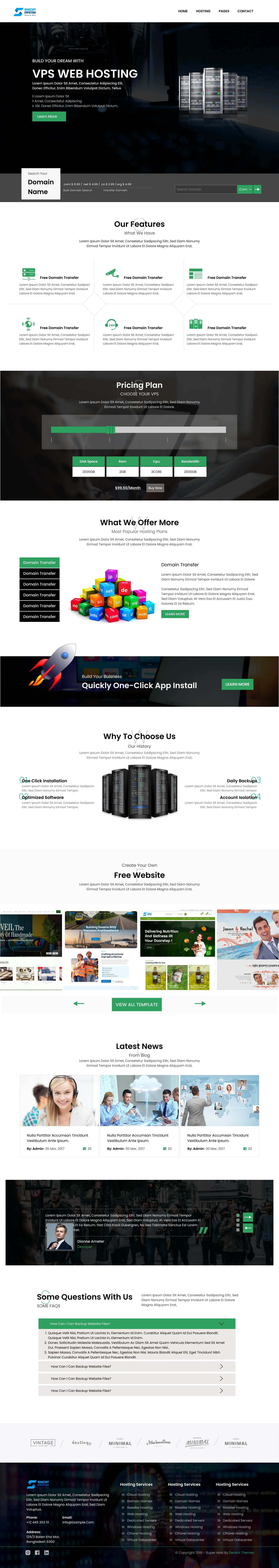 Commercial website showcase digital marketing India
